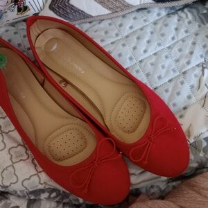 Red Women’s Ballet Flats CL by Chinese Laundry